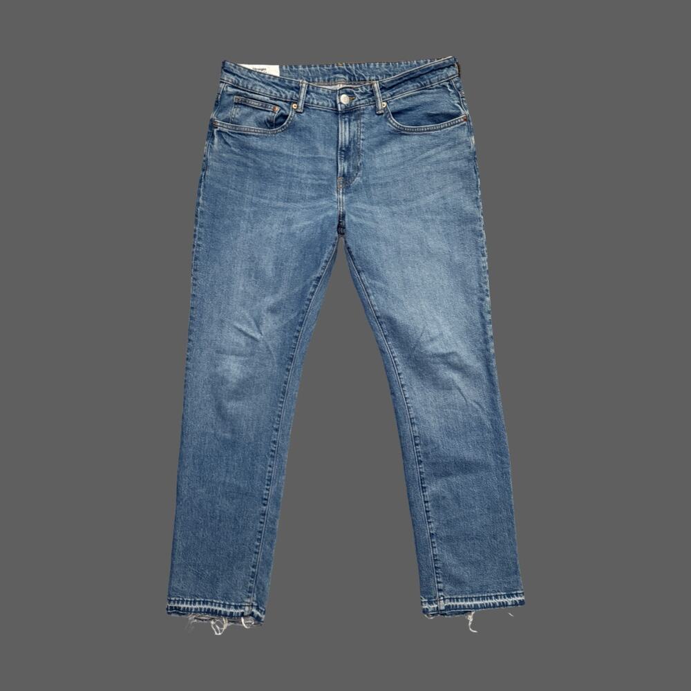 H&M Regular Fit Blue Denim Jeans 36x32